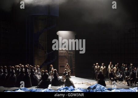 "Nabucco", Regie: Keith Warner Stockfoto