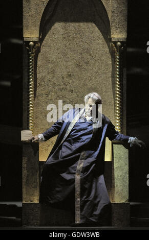 "Simon Boccanegra", Regie: Federico Tiezzi Stockfoto