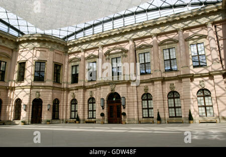Der Innenhof des Zeughaus (DHM) Stockfoto