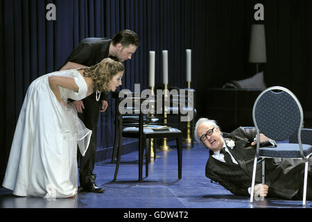 "Don Pasquale" stage Director Jetske Mijnssen Stockfoto