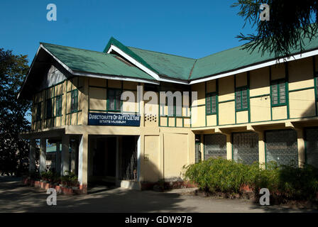 Das Bild des Museums in Khima, Nagaland, Indien Stockfoto