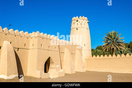 Al Jahili Fort in Al Ain, Emirat Abu Dhabi Stockfoto