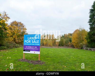 Grundstücke zum Verkauf von Cheshire West & Chester Council in Winsford Cheshire UK Stockfoto