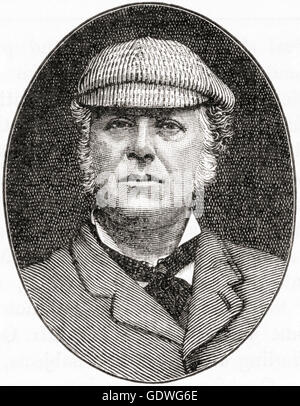 Sir John Everett Millais, 1. Baronet, 1829 – 1896.  Englischer Maler und Illustrator, einer der Gründer der Präraffaeliten. Stockfoto