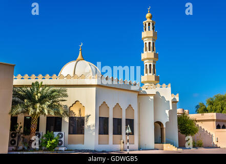 Kleine Moschee in Abu Dhabi - Vereinigte Arabische Emirate Stockfoto