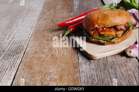Leckere burger Stockfoto