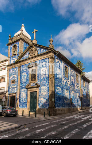 Capela Das Almas Kirche, Porto, Portugal Stockfoto
