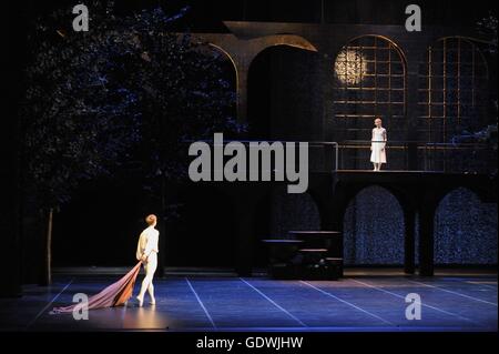 "Romeo und Julia", Choreographie und Inszenierung: John Cranko Stockfoto