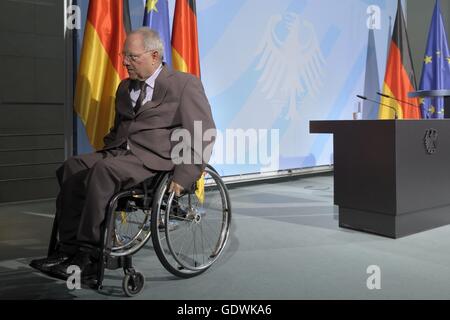 Wolfgang Schäuble Stockfoto