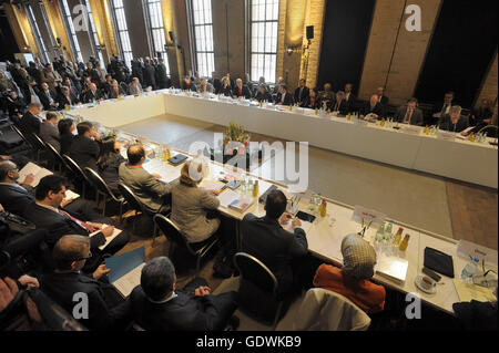 Plenarsitzung der Deutschen Islamkonferenz Stockfoto