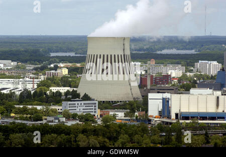 Kraftwerk Reuter West Stockfoto