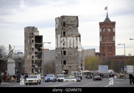 Palast der Republik, Berliner Rathaus Stockfoto