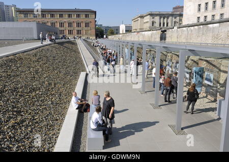 Topographie des Terrors Stockfoto