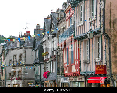 Altbauten in der Innenstadt von Quimper, Frankreich Stockfoto