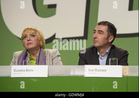 Roth und Oezdemir Stockfoto