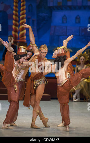 "Der Nussknacker", Choreographie und Inszenierung: Vasily Medvedev und Yuri Burlaka Stockfoto