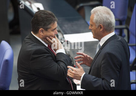 Gabriel und Ramsauer Stockfoto