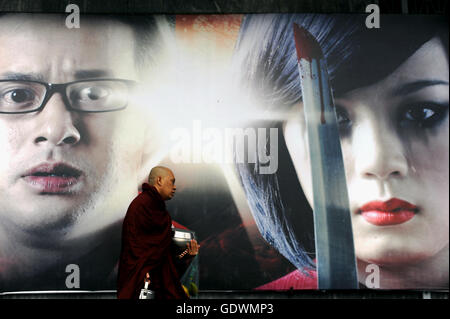 Mönch und Film poster Stockfoto