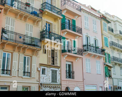 Altstadt von Monte Carlo, Monaco Stockfoto