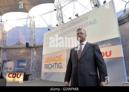 Frank Henkel Stockfoto