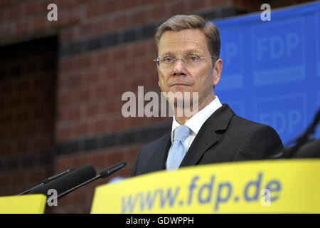 Guido Westerwelle Stockfoto