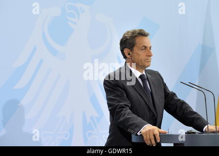 Nicolas Sarkozy Stockfoto