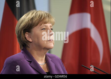 Angela Merkel Stockfoto