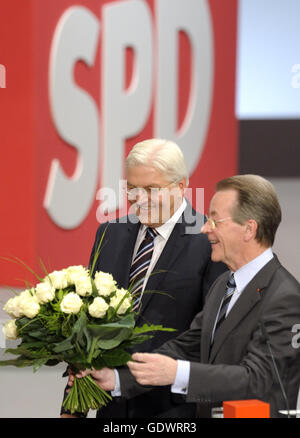 Müntefering und Steinmeier Stockfoto