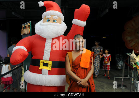 Burmesische Santa Claus Stockfoto