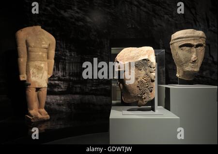 Straßen von Arabien. Archäologische Schätze von Saudi-Arabien, eine Ausstellung im Pergamonmuseum Stockfoto