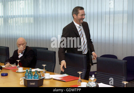 Struck und Platzeck Stockfoto