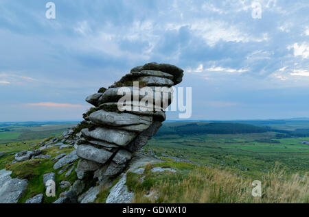 Kilmar Tor auf Bodmin Moor Stockfoto