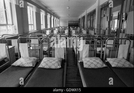 Auf dem Truppenübungsplatz der GUS-Streitkräfte in Altengrabow Stockfoto