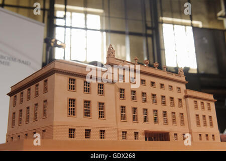 Maquette Präsentation der Borenboim-Said Akademie in Berlin, Deutschland, 2014 Stockfoto