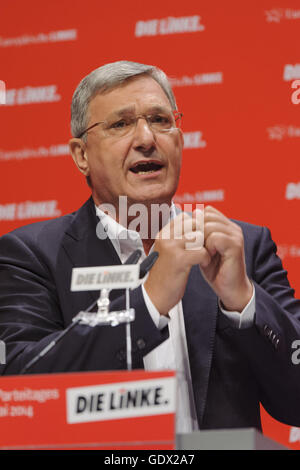 Bernd Riexinger in Berlin, Deutschland, 2014 Stockfoto