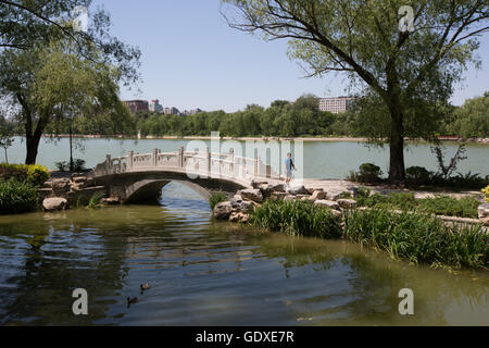 Yuyuantan Park in Peking, China Stockfoto