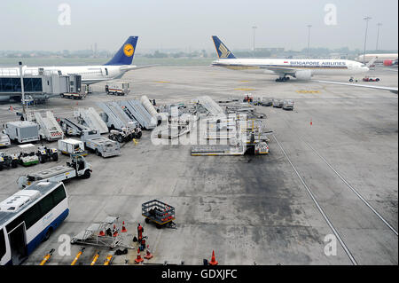 Indira Gandhi International Airport Stockfoto