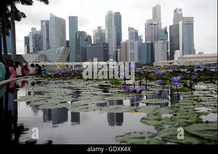Marina Bay, Singapur Stockfoto