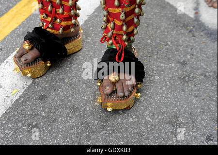 Thaipusam in Singapur 2015 Stockfoto