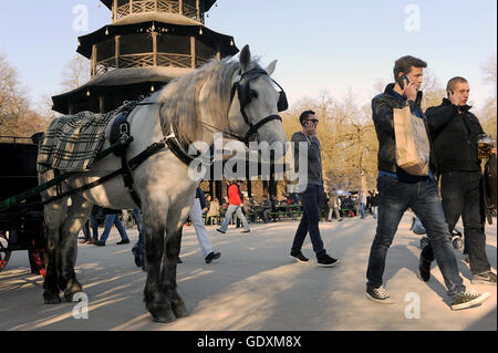 Englischen Garten in München Stockfoto