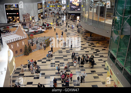 Singapur. 2015. Changi Airport Stockfoto