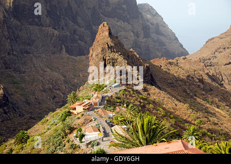 Geographie/Reisen, Spanien, Masca, Teno Gebirge, Teneriffa, Kanarische Inseln, Additional-Rights - Clearance-Info - Not-Available Stockfoto