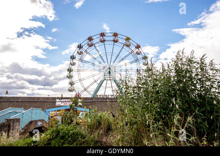 Riesenrad in Skegness Stockfoto