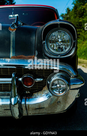 1957 Chevrolet Bel Air 4 Door Hard Top Rat Rod Stockfoto