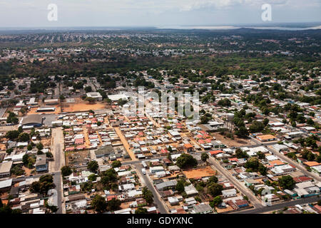 Luftaufnahme der Stadt, Bolivar, Venezuela Stockfoto