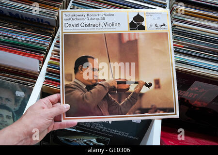 Album: David Oistrach, Violine Stockfoto