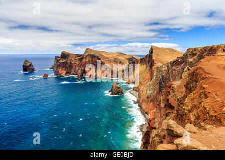 Ponta de Sao Lourenco, dem östlichsten Teil der Insel Madeira, Portugal Stockfoto