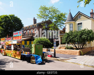 Festival der Stände in Covington Ontario in der Nähe von Newport und Cincinnati USA Stockfoto