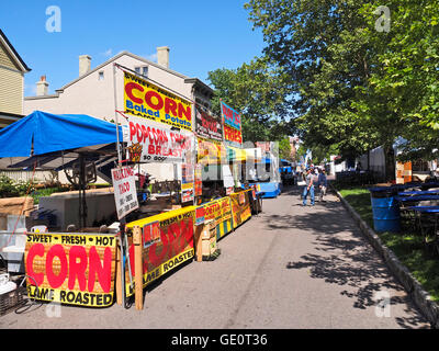 Festival der Stände in Covington Ontario in der Nähe von Newport und Cincinnati USA Stockfoto