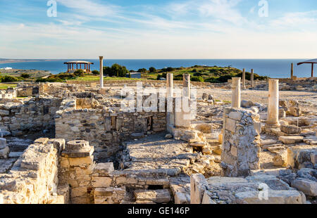 Kourion, eine antike griechische Stadt in Zypern Stockfoto